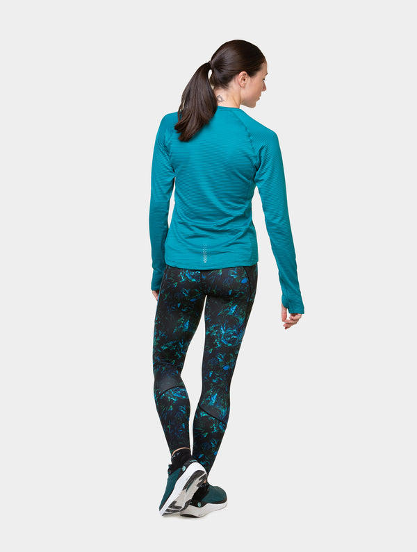 Ronhill Women's Tech Winter Crew 01211 Marine/Acid