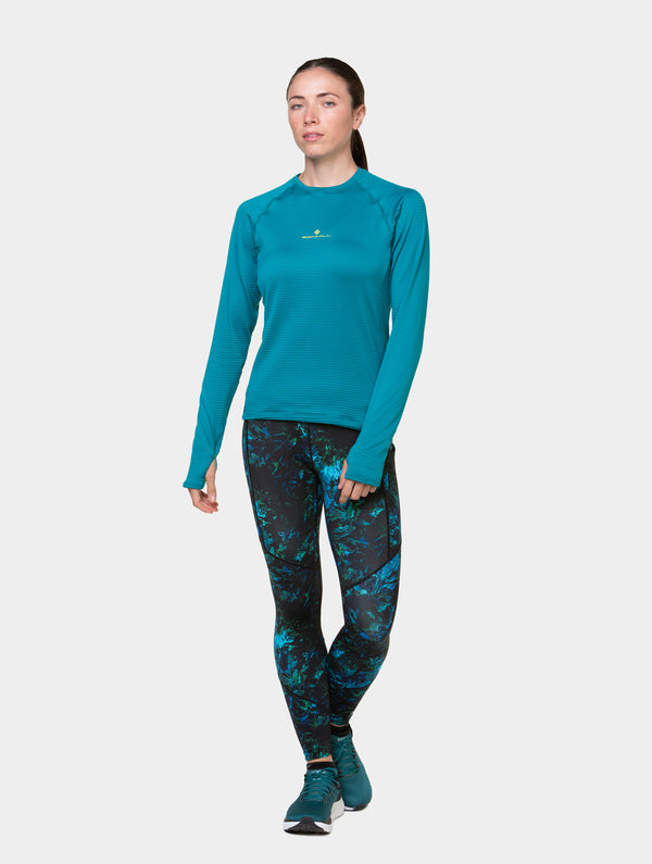 Ronhill Women's Tech Winter Crew 01211 Marine/Acid