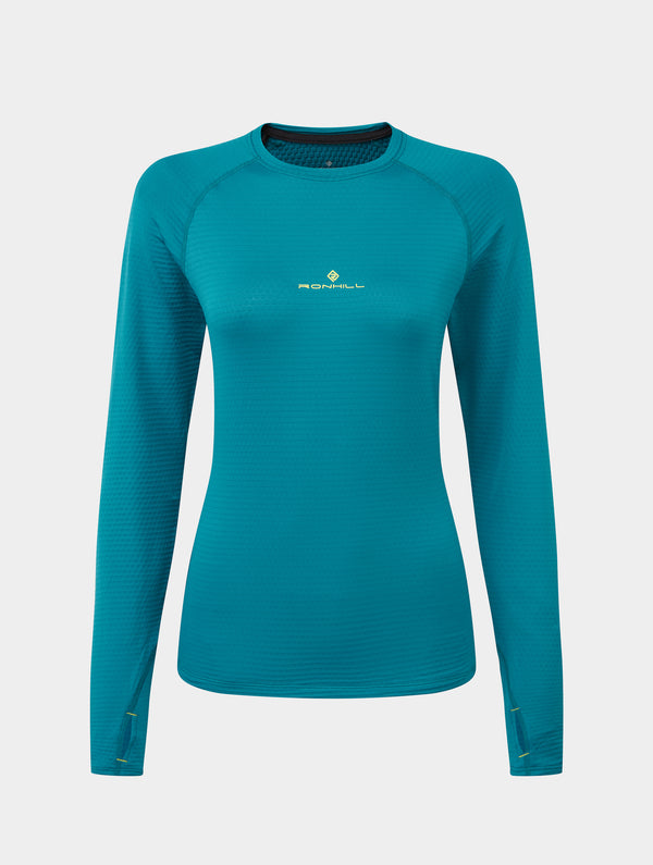 Ronhill Women's Tech Winter Crew 01211 Marine/Acid