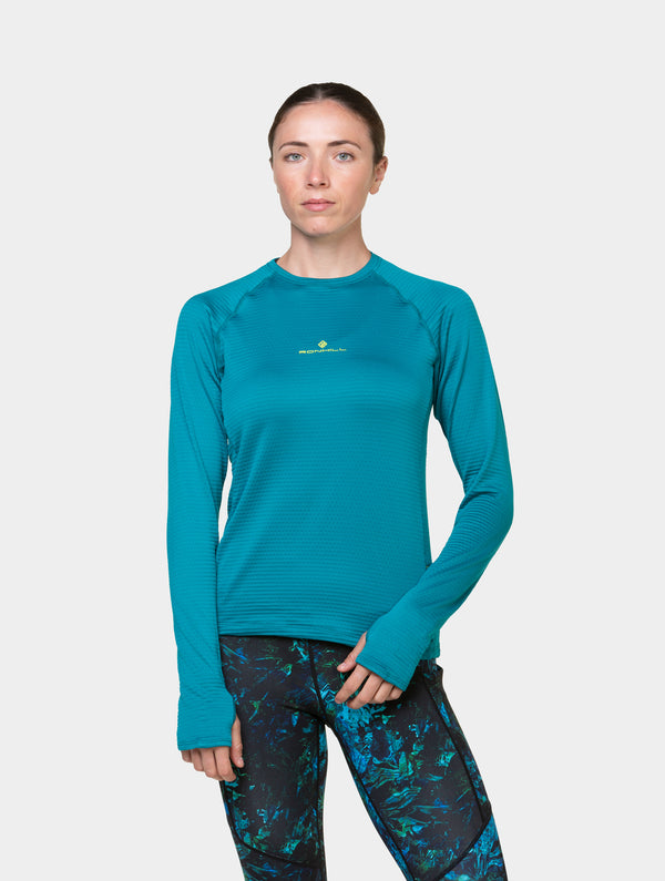 ronhill Women's Tech Winter Crew 01211 Marine/Acid