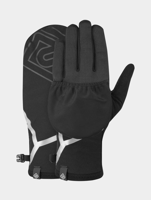 Ronhill Wind-Block Convertible Glove R009 All Black