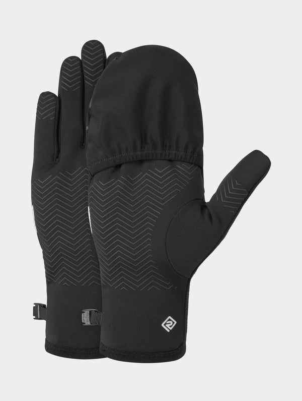 Ronhill Wind-Block Convertible Glove R009 All Black
