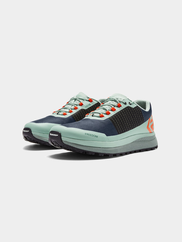 Ronhill Women's Freedom Running Shoes 01187 Teal/Eggshll/PastRed