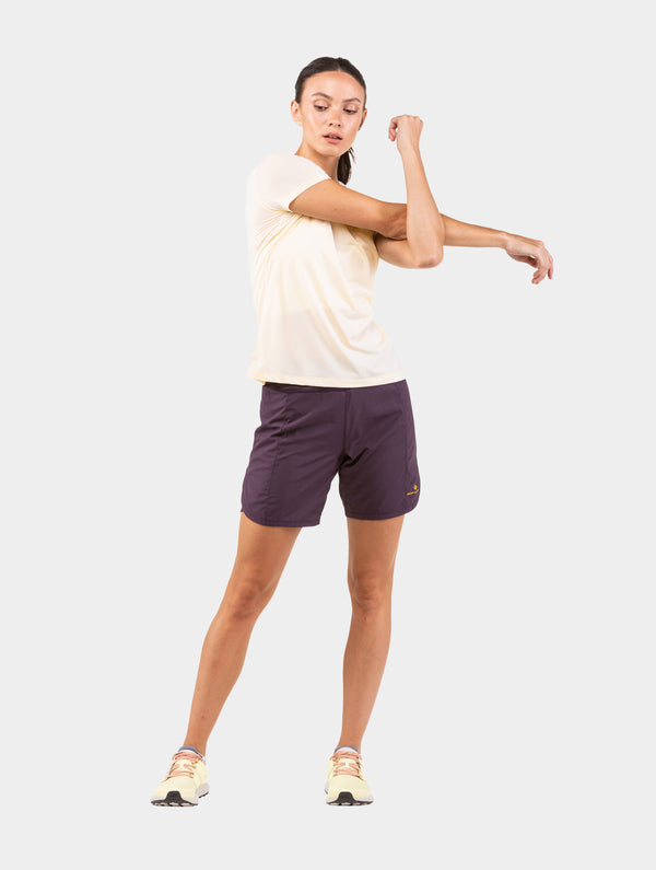 Ronhill Women's Life 7" Unlined Short 01015 Nightshade/Solar