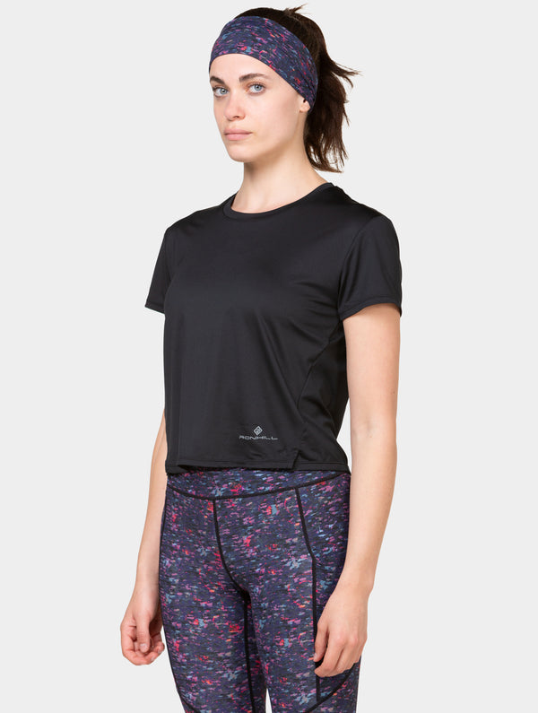 Ronhill Women's Tech Breathe S/S Tee R009 All Black