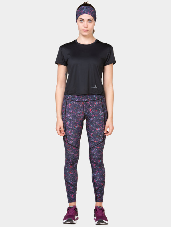 ronhill Women's Tech Breathe S/S Tee R009 All Black