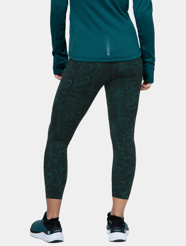 Ronhill Women's Tech Crop Tight 01421 Seaweed Medusa