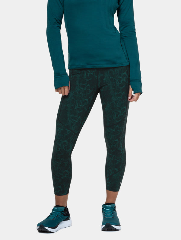 Ronhill Women's Tech Crop Tight 01421 Seaweed Medusa