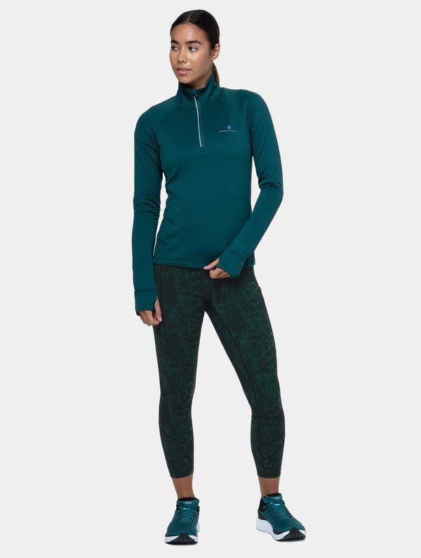 ronhill Women's Tech Crop Tight 01421 Seaweed Medusa