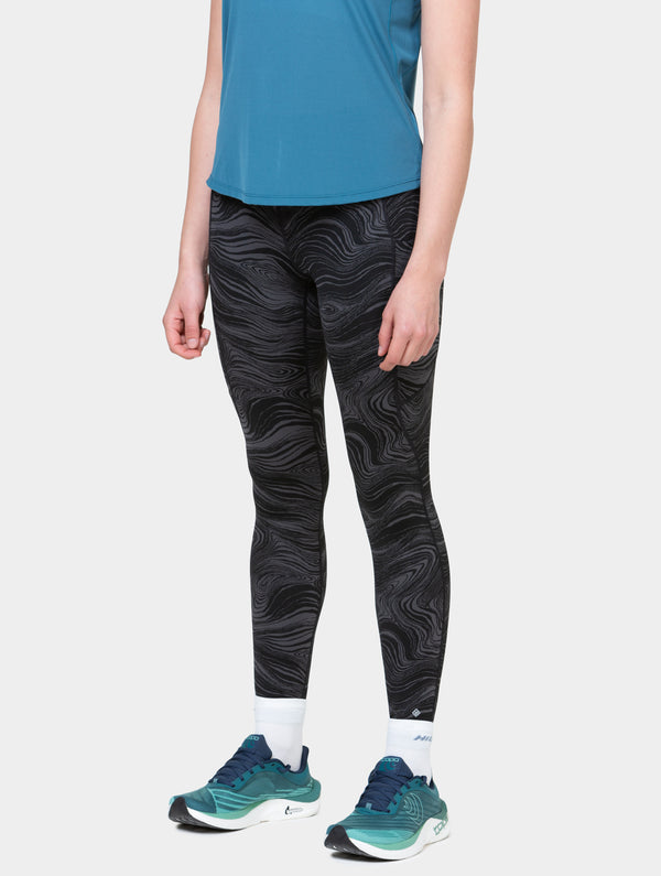 Ronhill Women's Tech Deluxe Tight 00306 Black/Charcoal