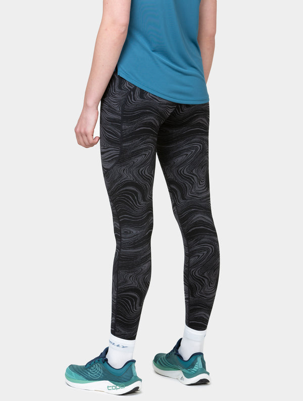 Ronhill Women's Tech Deluxe Tight 00306 Black/Charcoal