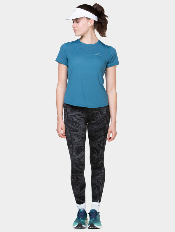 Ronhill Women's Tech Deluxe Tight 00306 Black/Charcoal