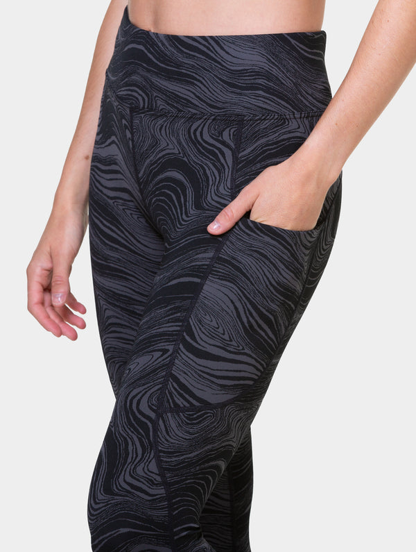 ronhill Women's Tech Deluxe Tight 00306 Black/Charcoal