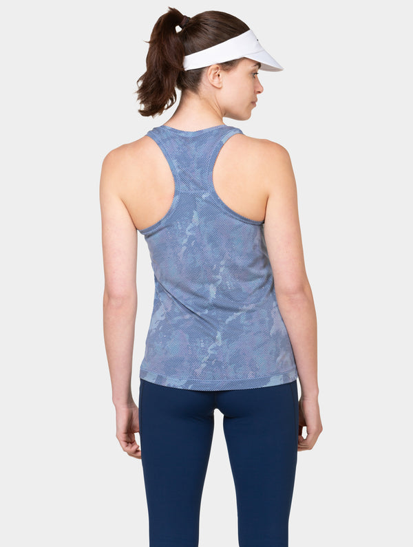 Ronhill Women's Tech Golden Hour Vest 01399 Tidal Watercolour