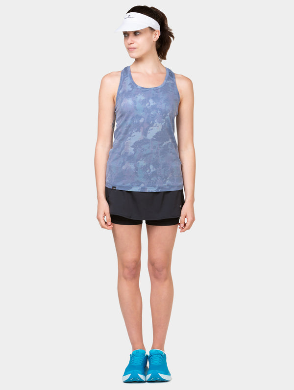 Ronhill Women's Tech Golden Hour Vest 01399 Tidal Watercolour