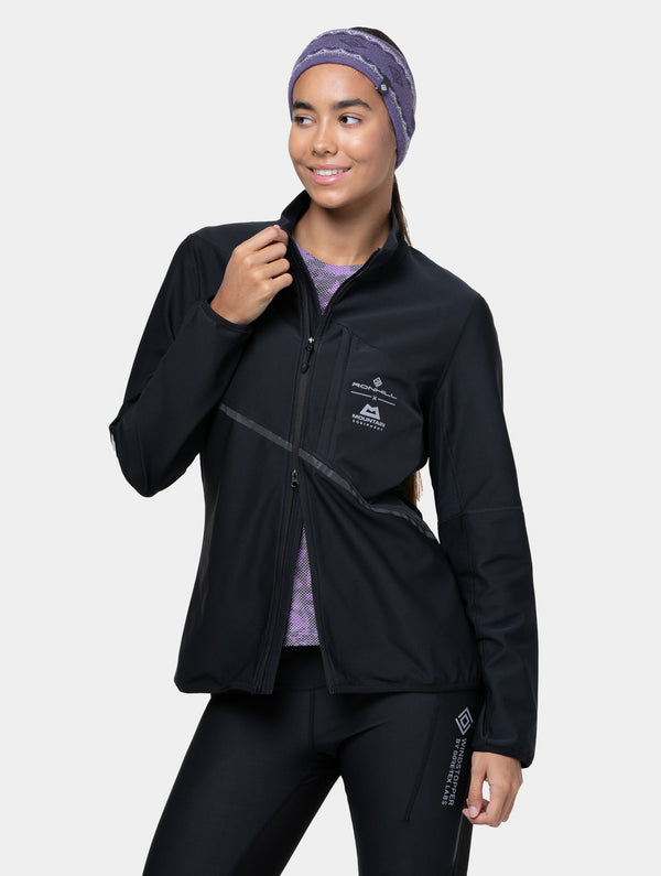 ronhill Women's Tech GORE-TEX® Windstopper Jacket R009 All Black