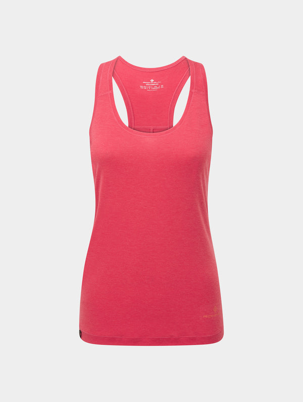 Ronhill Women's Tech Tencel Vest 01282 Sunset Marl/Saffron