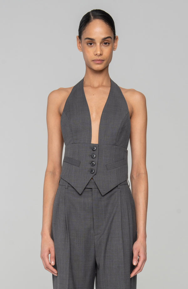 Ronny Kobo Alesis Vest - Dark Grey