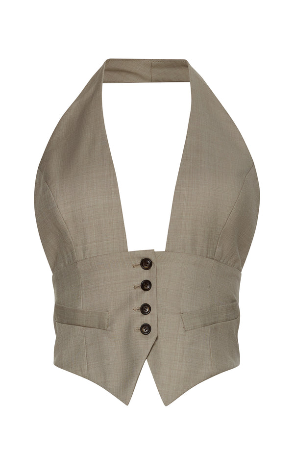 ronny kobo Alesis Vest - Taupe