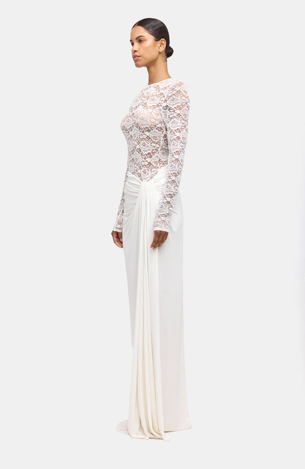 Ronny Kobo Amalyia Dress - Ivory