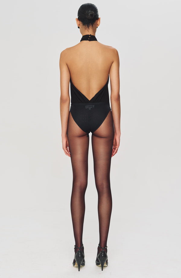 Ronny Kobo Concetta Bodysuit - Black