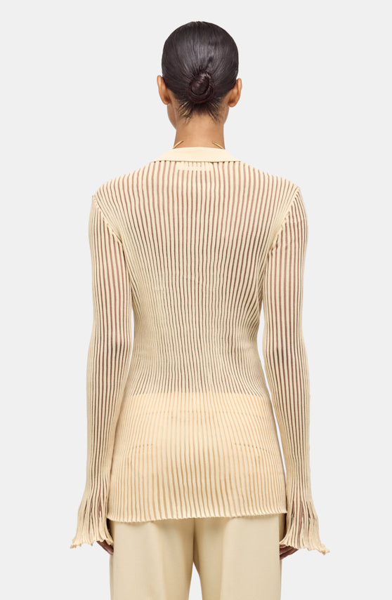 Ronny Kobo Denzel Cardigan - Custard