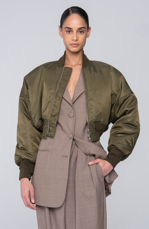 ronny kobo Elodie Jacket - Surplus Green