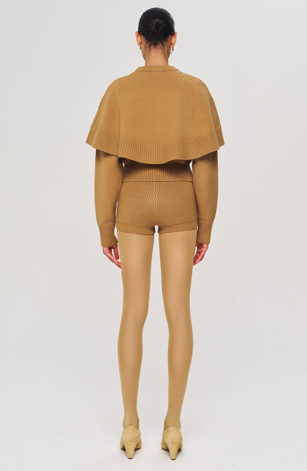 Ronny Kobo Evian Knit Top - Camel