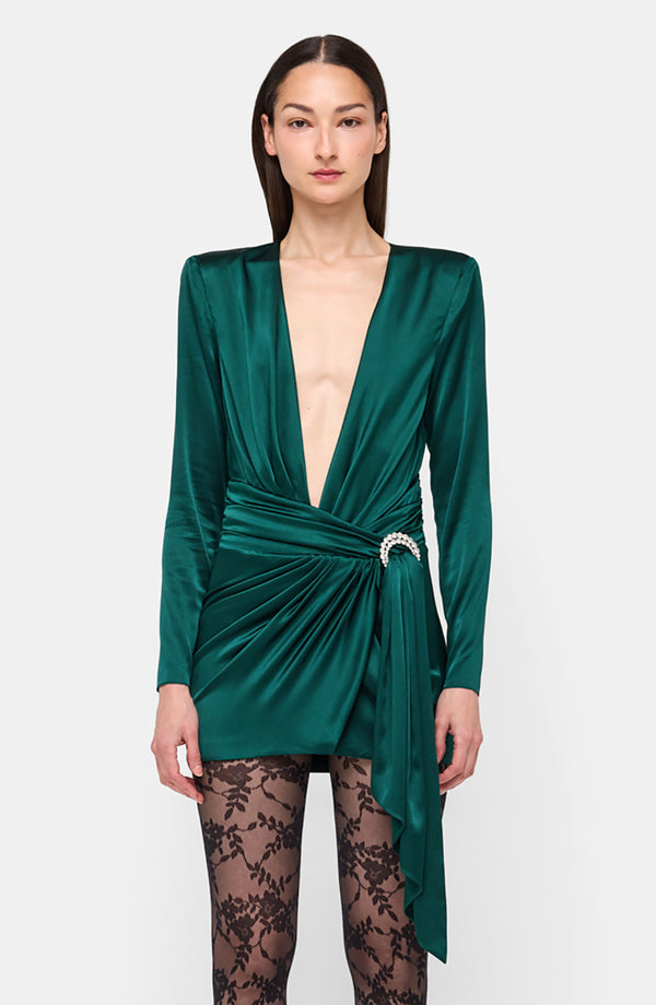 ronny kobo Kit Dress - Kale