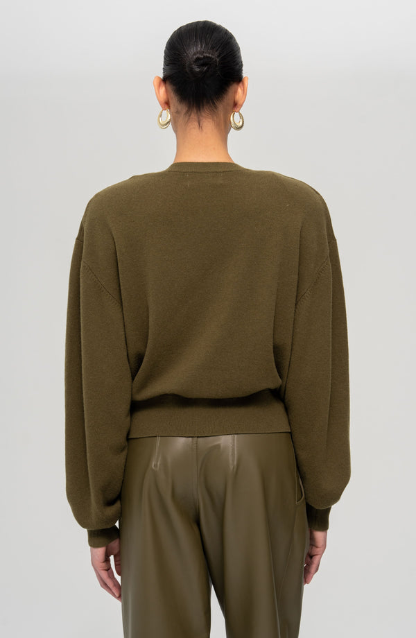 Ronny Kobo Landen Sweater - Olive