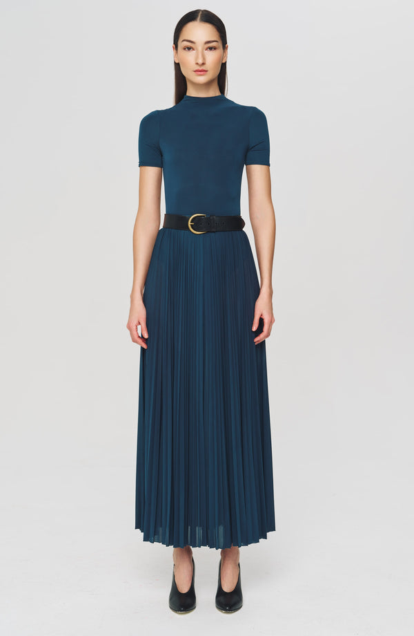 ronny kobo Mist Skirt - Deep Teal