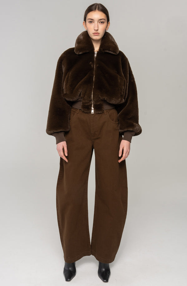 ronny kobo Ninon Pants - Chocolate