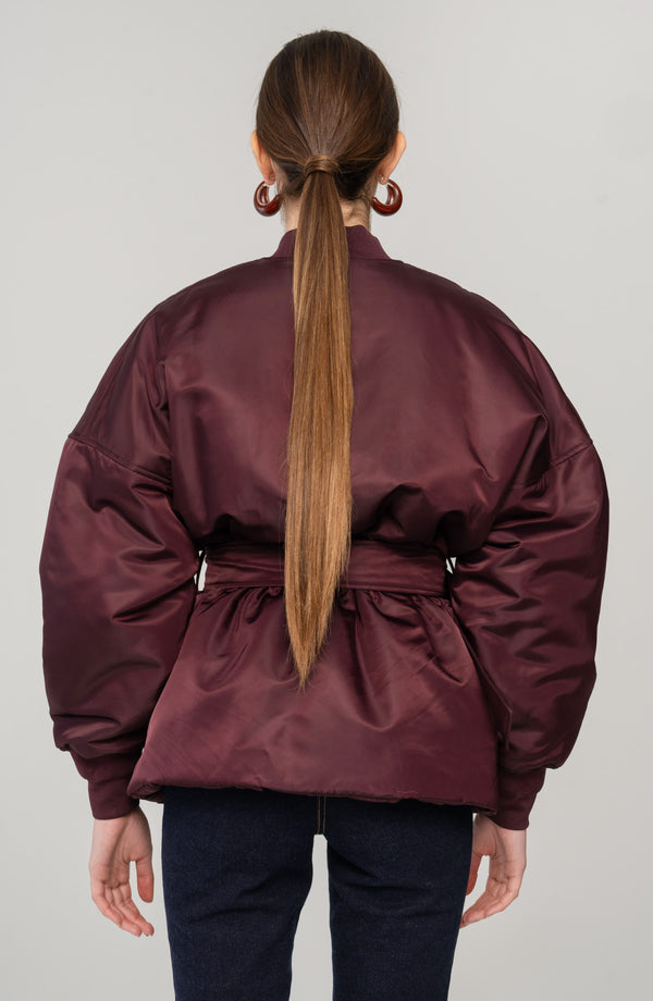 Ronny Kobo Norell Jacket - Cabernet