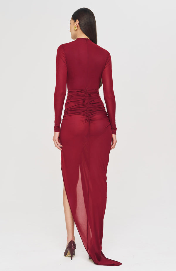 Ronny Kobo Sera Dress - Port