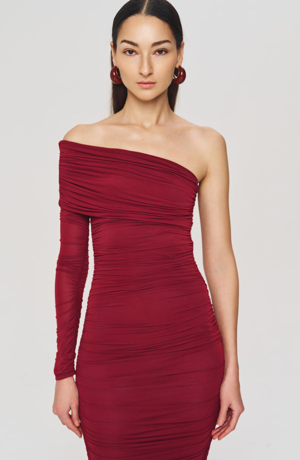 Ronny Kobo Sylvan Dress - Port