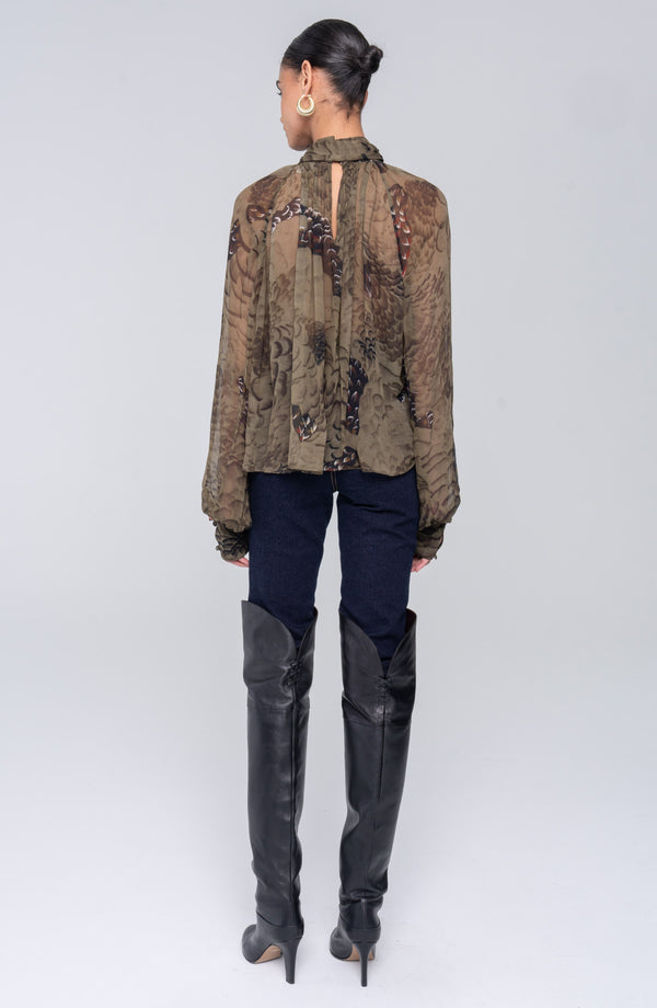 Ronny Kobo Zenia Top - Jade Camo