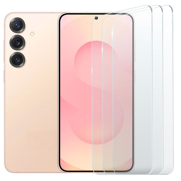 roocase ROOCASE 3-Pack Glass Screen Protector for Samsung Galaxy S25+ Include Easy Install Frame