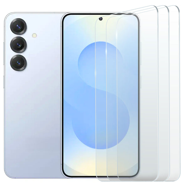 roocase ROOCASE 3-Pack Glass Screen Protector for Samsung Galaxy S25 Include Easy Install Frame