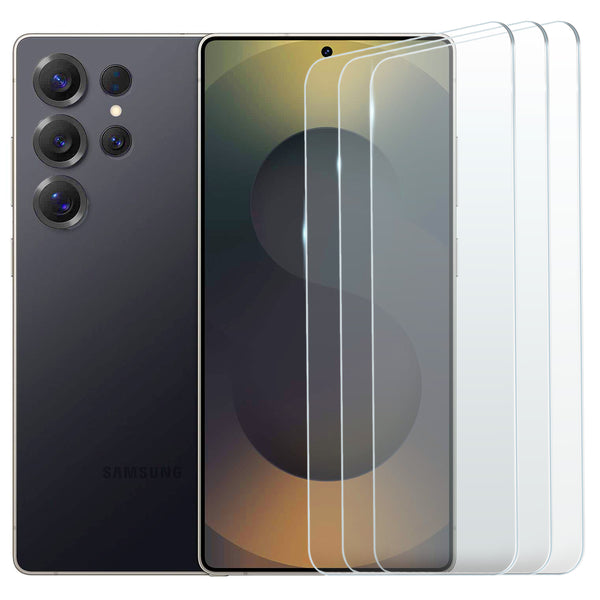 roocase ROOCASE 3-Pack Glass Screen Protector for Samsung Galaxy S25 Ultra Include Easy Install Frame