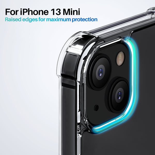 Roocase Roocase Plexis Clear Case For IPhone 13 Mini (2021) Slim Transparent Cover With TPU Bumper