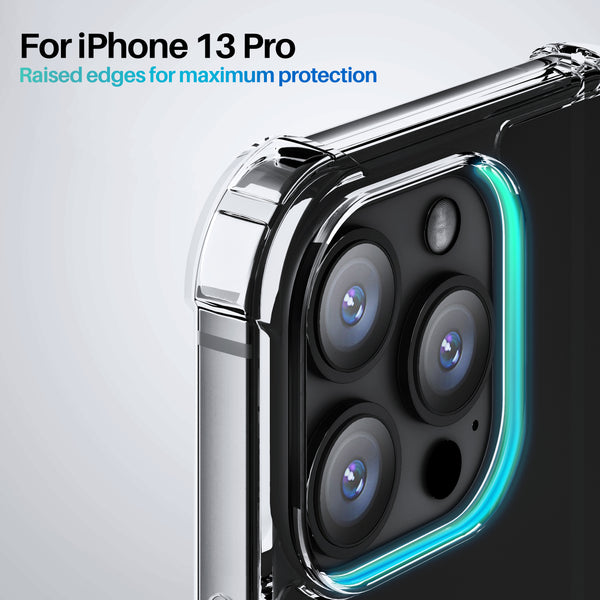 Roocase Roocase Plexis Clear Case For IPhone 13 Pro (2021) Slim Transparent Cover With TPU Bumper