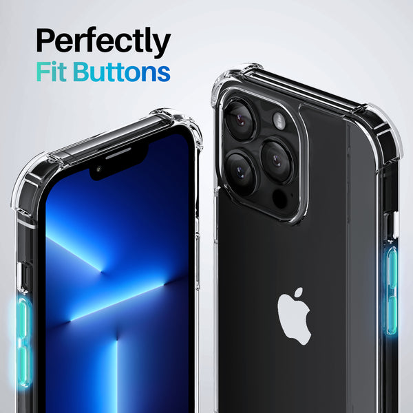 Roocase Roocase Plexis Clear Case For IPhone 13 Pro Max (2021) Slim Transparent Cover With TPU Bumper