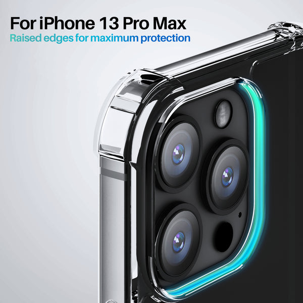 Roocase Roocase Plexis Clear Case For IPhone 13 Pro Max (2021) Slim Transparent Cover With TPU Bumper