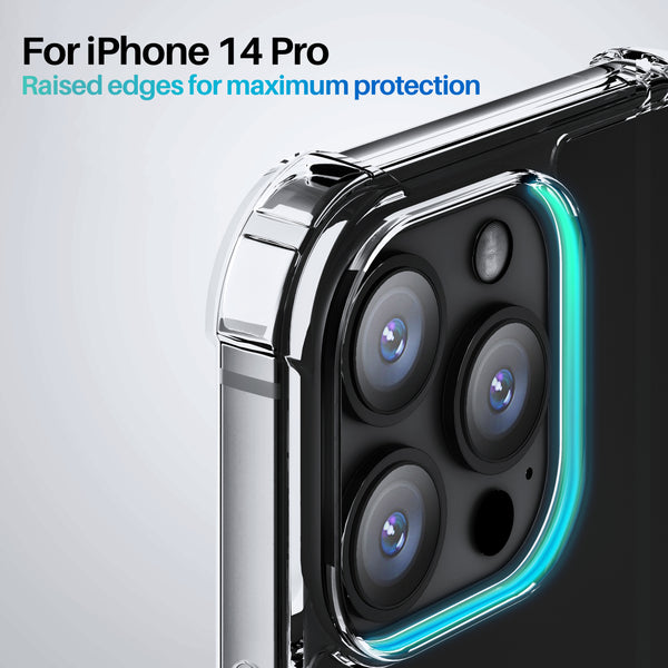 Roocase ROOCASE Plexis Clear Case For IPhone 14 Pro 6.1 Inch Slim Transparent Cover