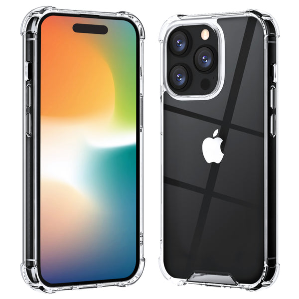 roocase ROOCASE Plexis Clear Case for iPhone 14 Pro 6.1 Inch Slim Transparent Cover