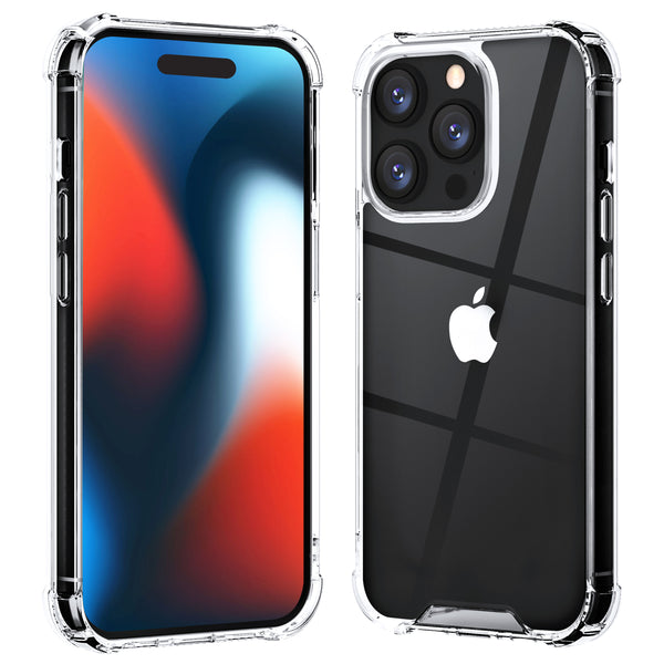 roocase ROOCASE Plexis Clear Case for iPhone 14 Pro Max 6.7 Inch Slim Transparent Cover