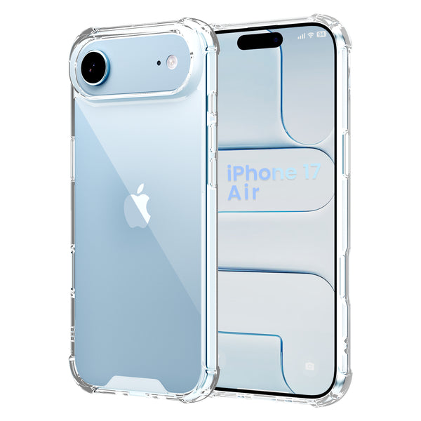 roocase ROOCASE Plexis Clear Case for iPhone 17 Air Slim Transparent Cover