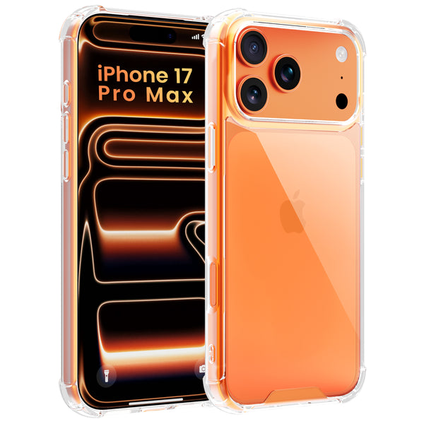 roocase ROOCASE Plexis Clear Case for iPhone 17 Pro Max Slim Transparent Cover