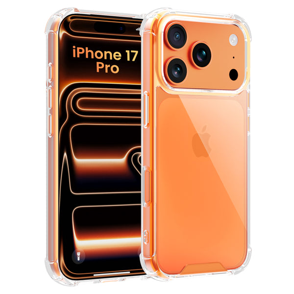roocase ROOCASE Plexis Clear Case for iPhone 17 Pro Slim Transparent Cover