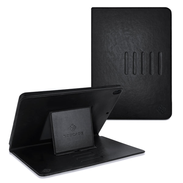 roocase Roocase Sunset Case for iPad 10.2 2019 - Folio Smart Cover - Magnetic Case - Convenient Stand - Black